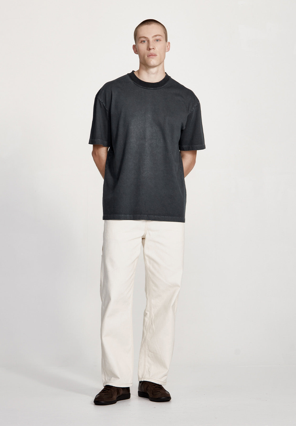 HEAVY JERSEY BOXY TEE, INK