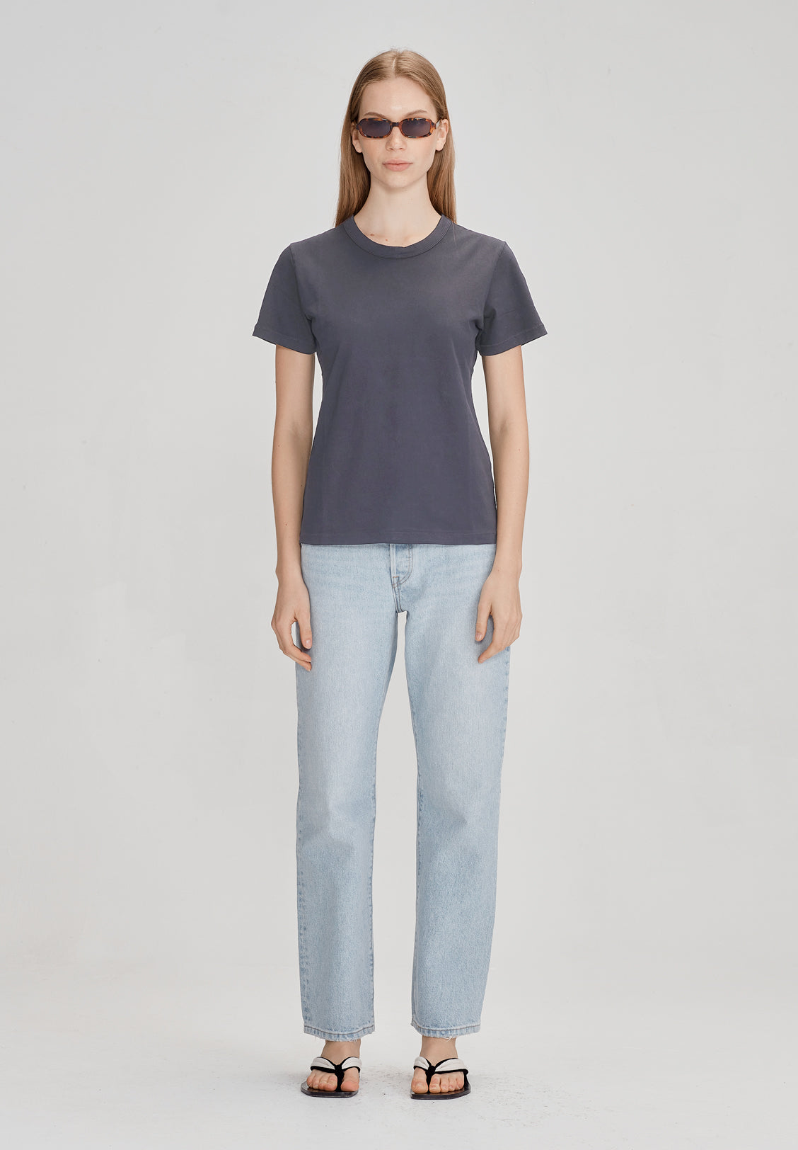 WOMENS CLASSIC TEE, RIVER