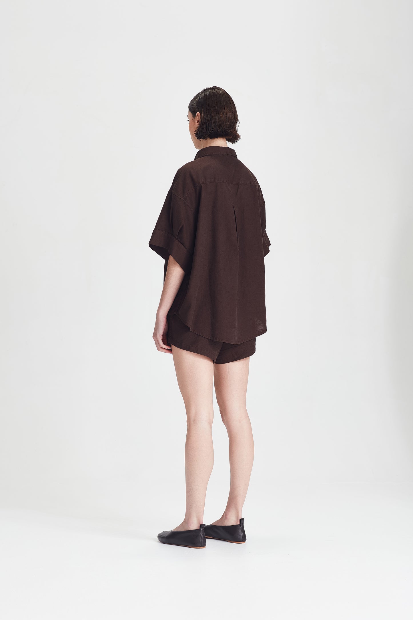 BOYFRIEND SHIRT, COCOA