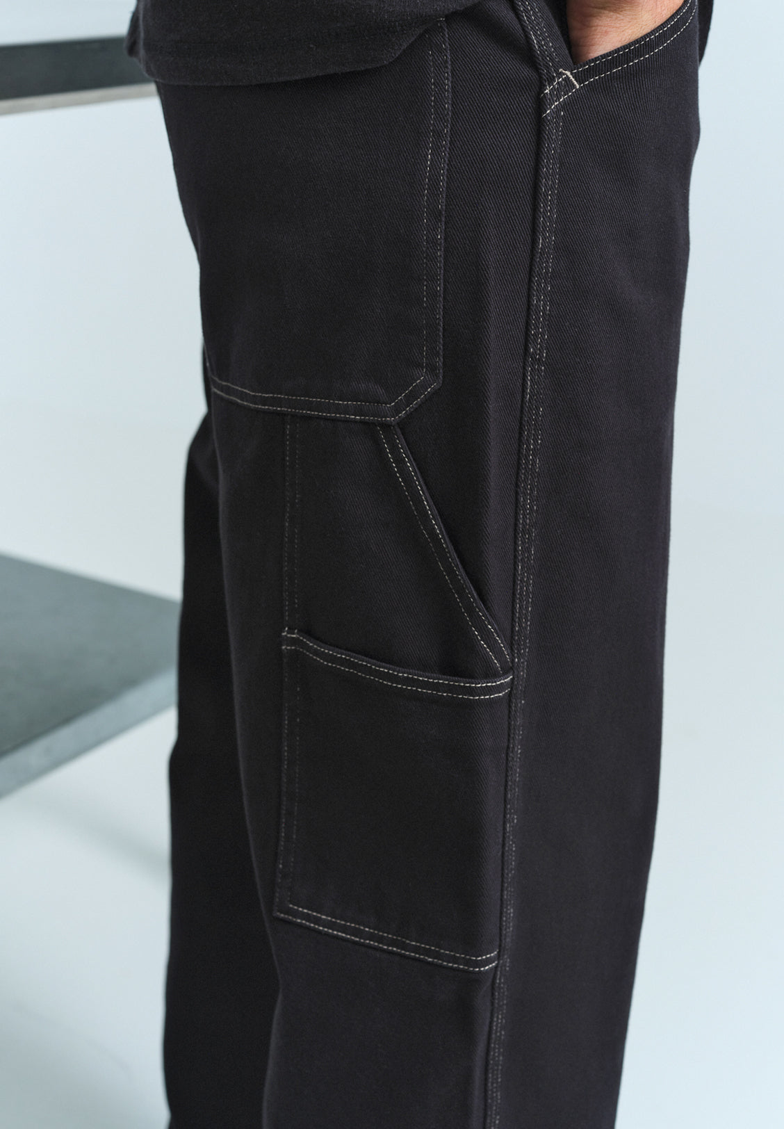 CARPENTER PANT, VINTAGE BLACK