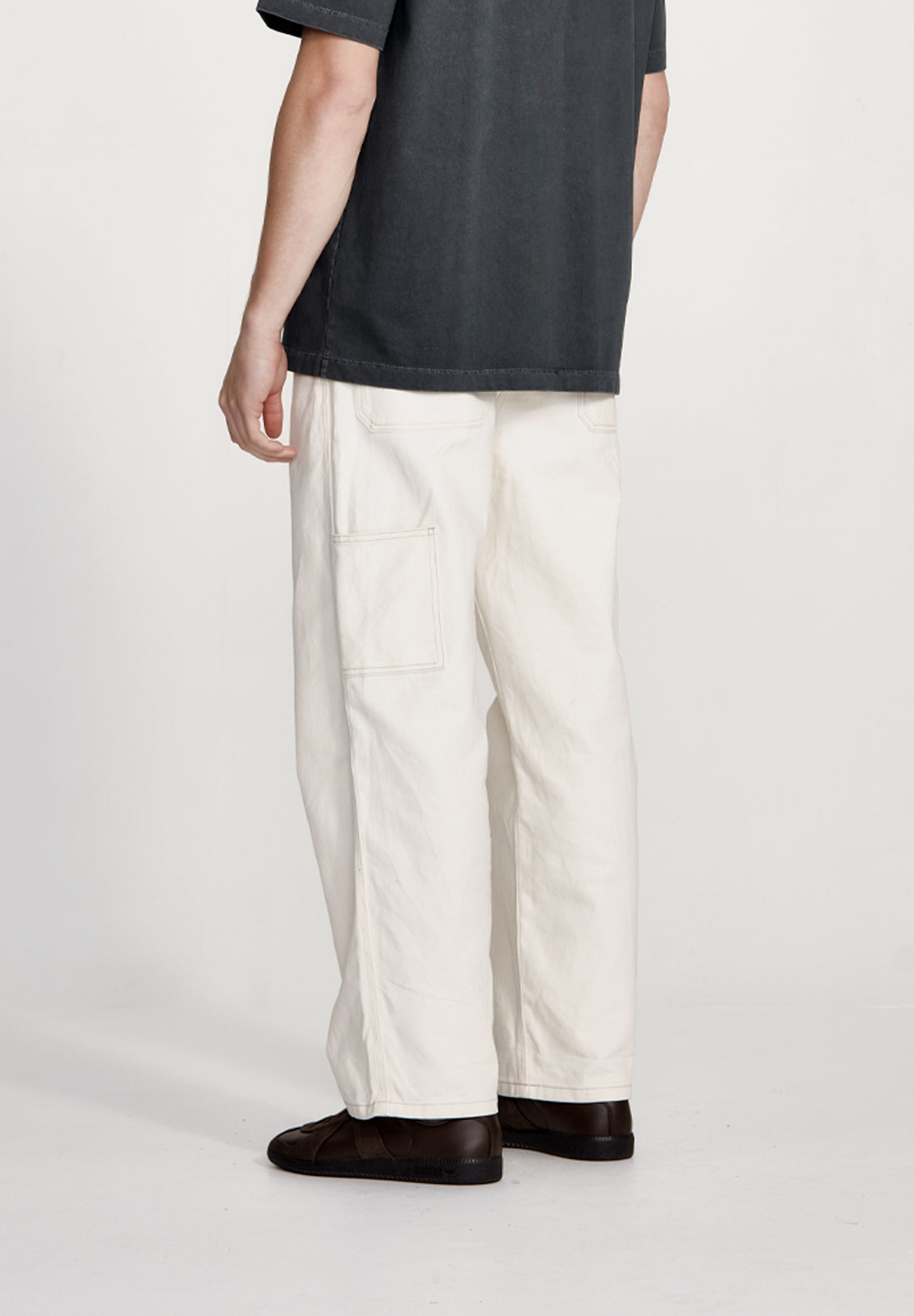 MENS CARPENTER PANT, ECRU