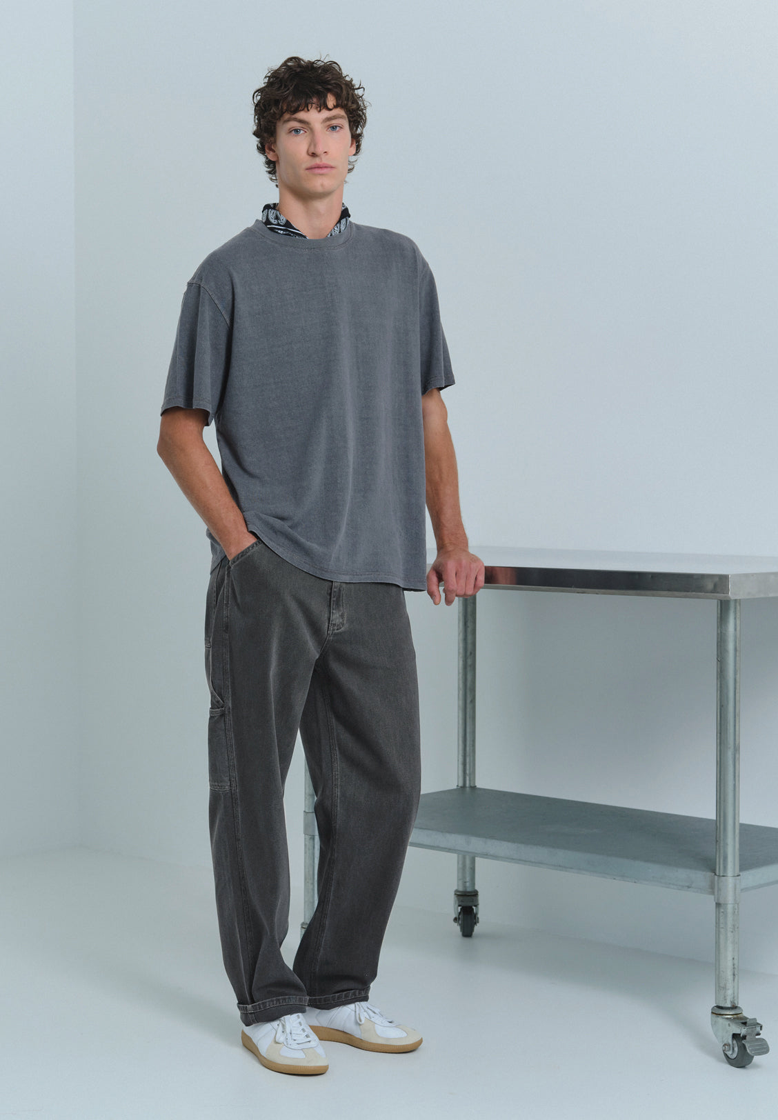 CARPENTER PANT, VINTAGE GREY