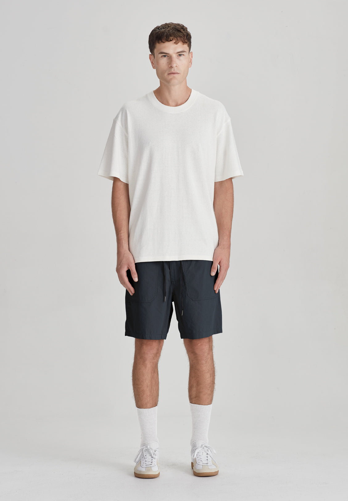 UTILITY SHORT, NAVY DRILL – LAST ONES