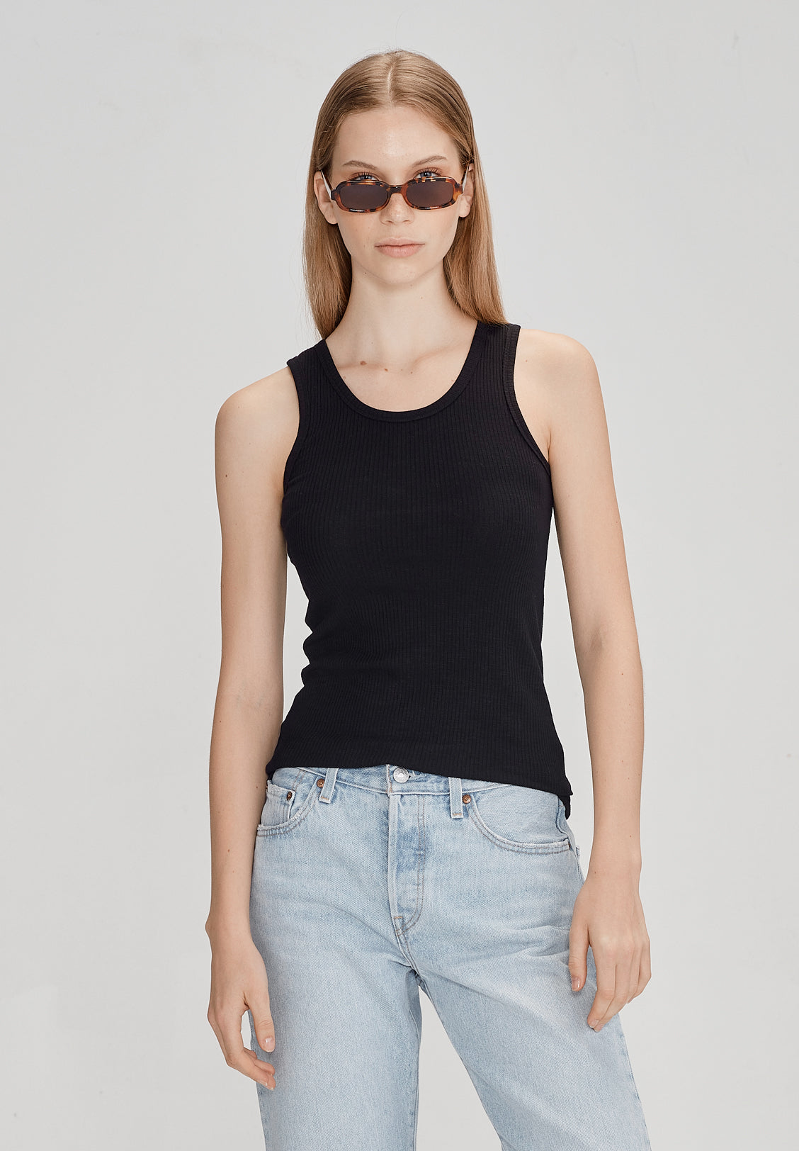 BASE RIB TANK, BLACK