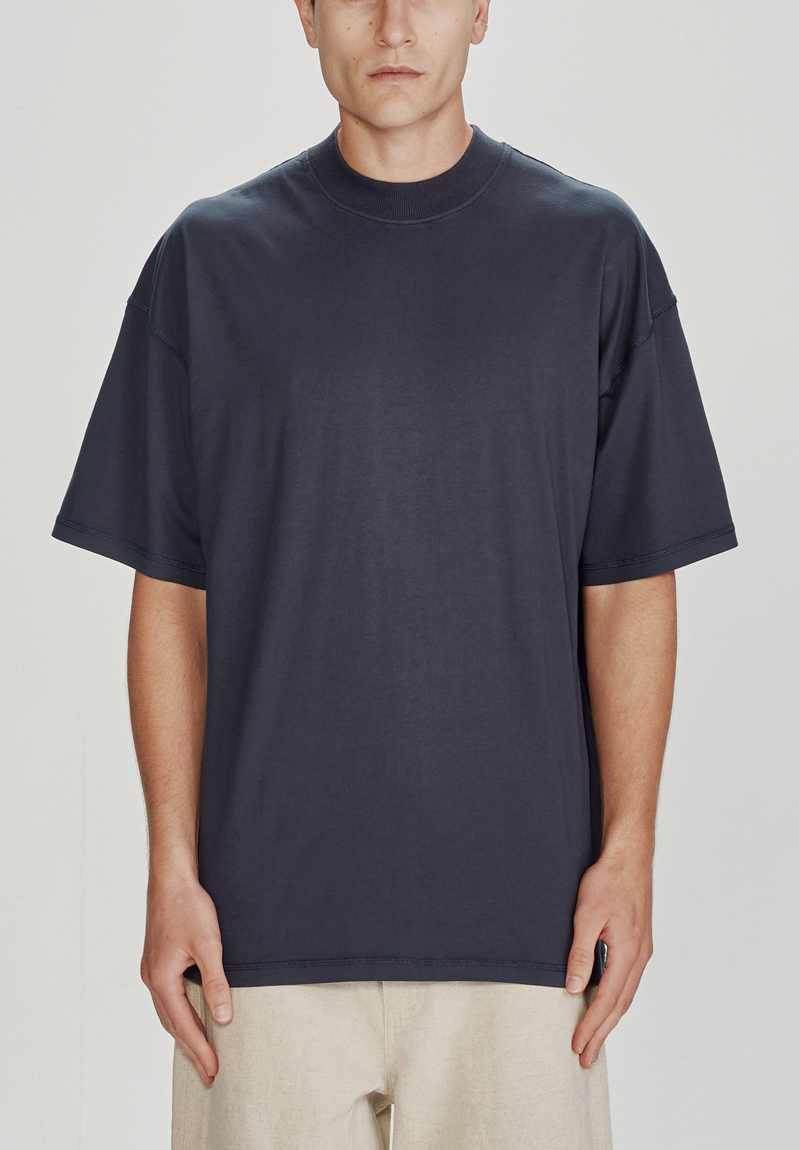 MENS OVERSIZED TEE, VINTAGE MIDNIGHT