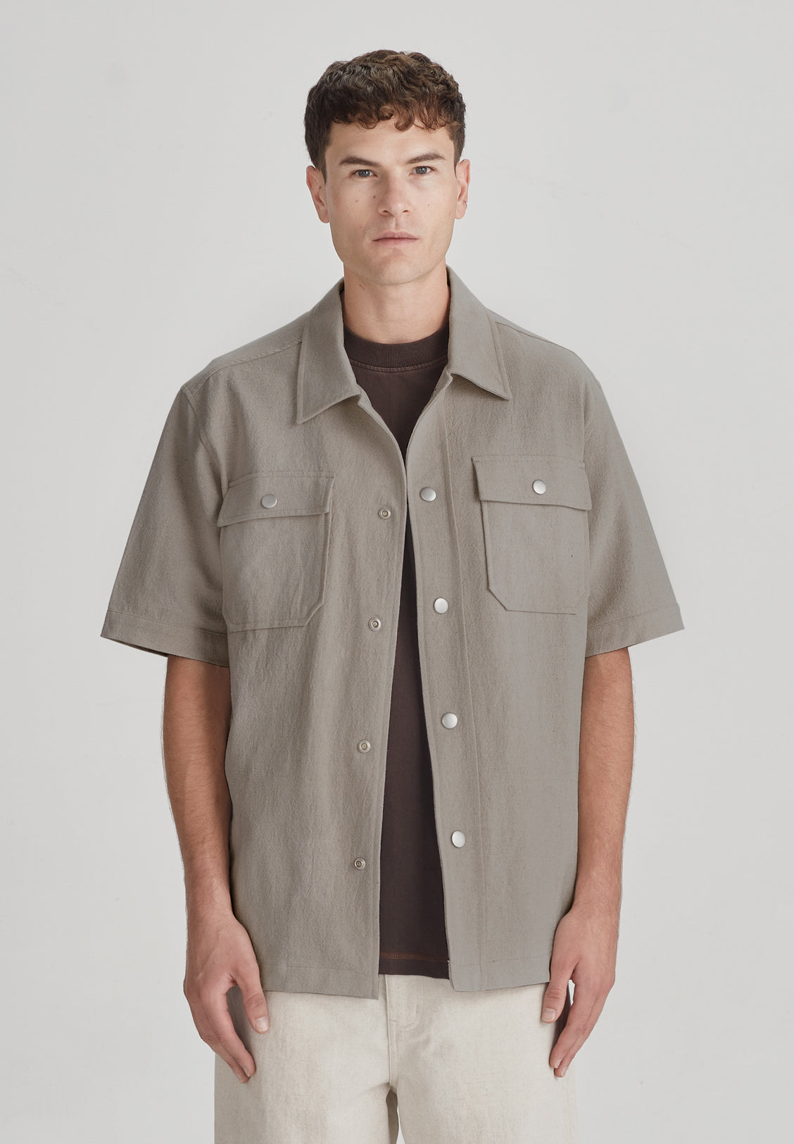 SS UTILITY SHACKET, SMOKE