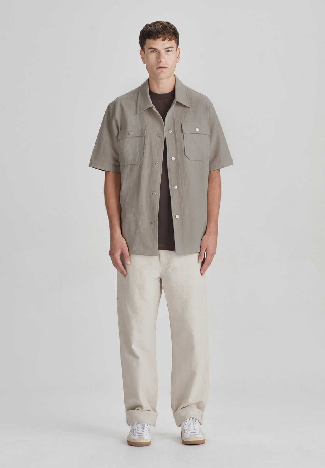 SS UTILITY SHACKET, SMOKE