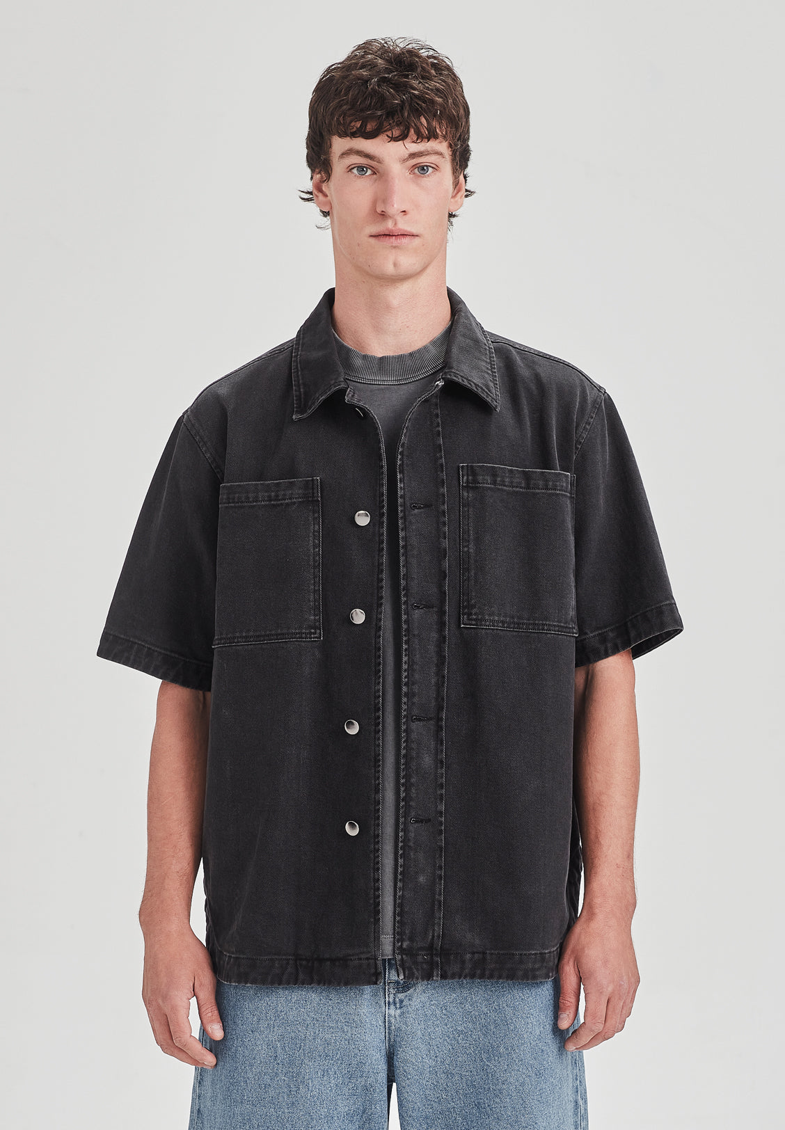 SS UTILITY SHACKET, VINTAGE BLACK