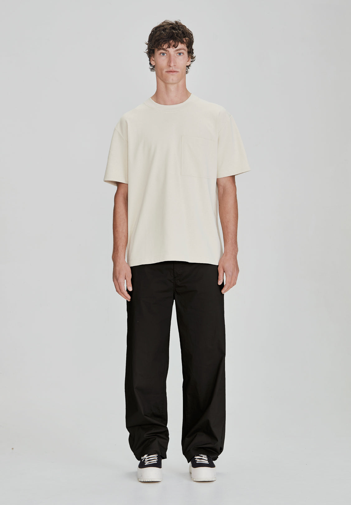 Loose Fit Cotton Pant, Black | Commoners – COMMONERS