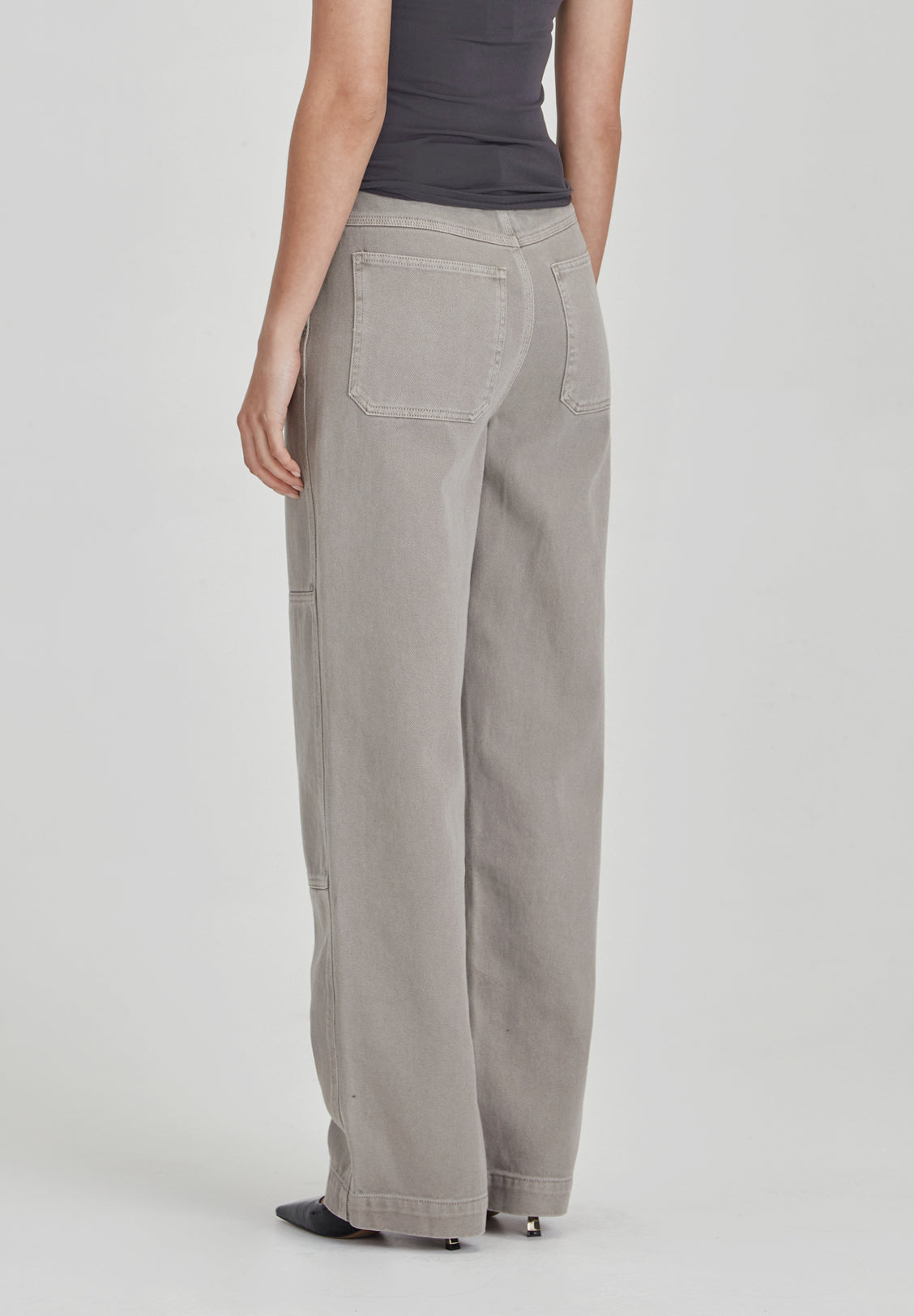 DRILL PANEL JEAN, VINTAGE SMOKE