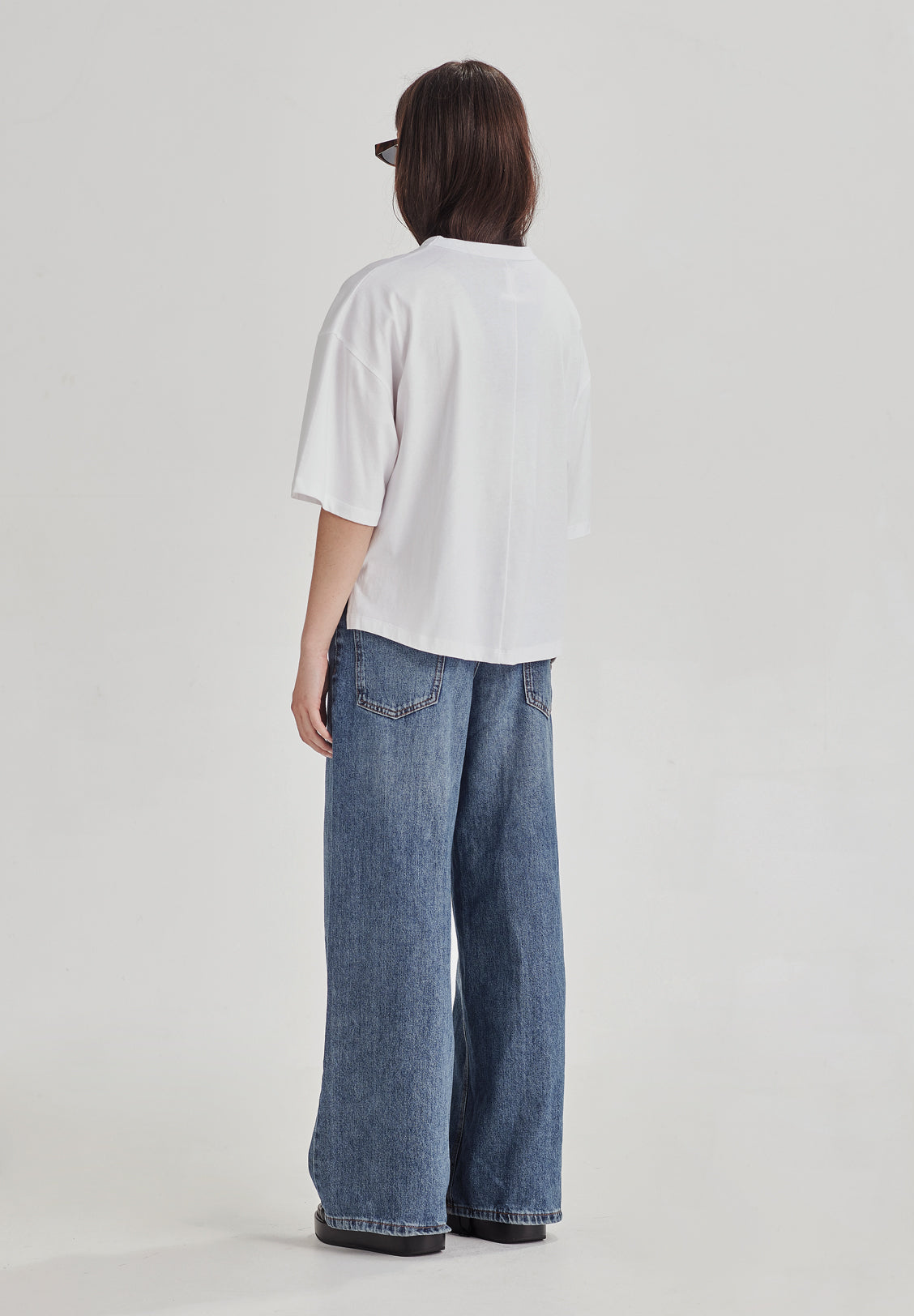 HEAVY BOXY TEE, WHITE