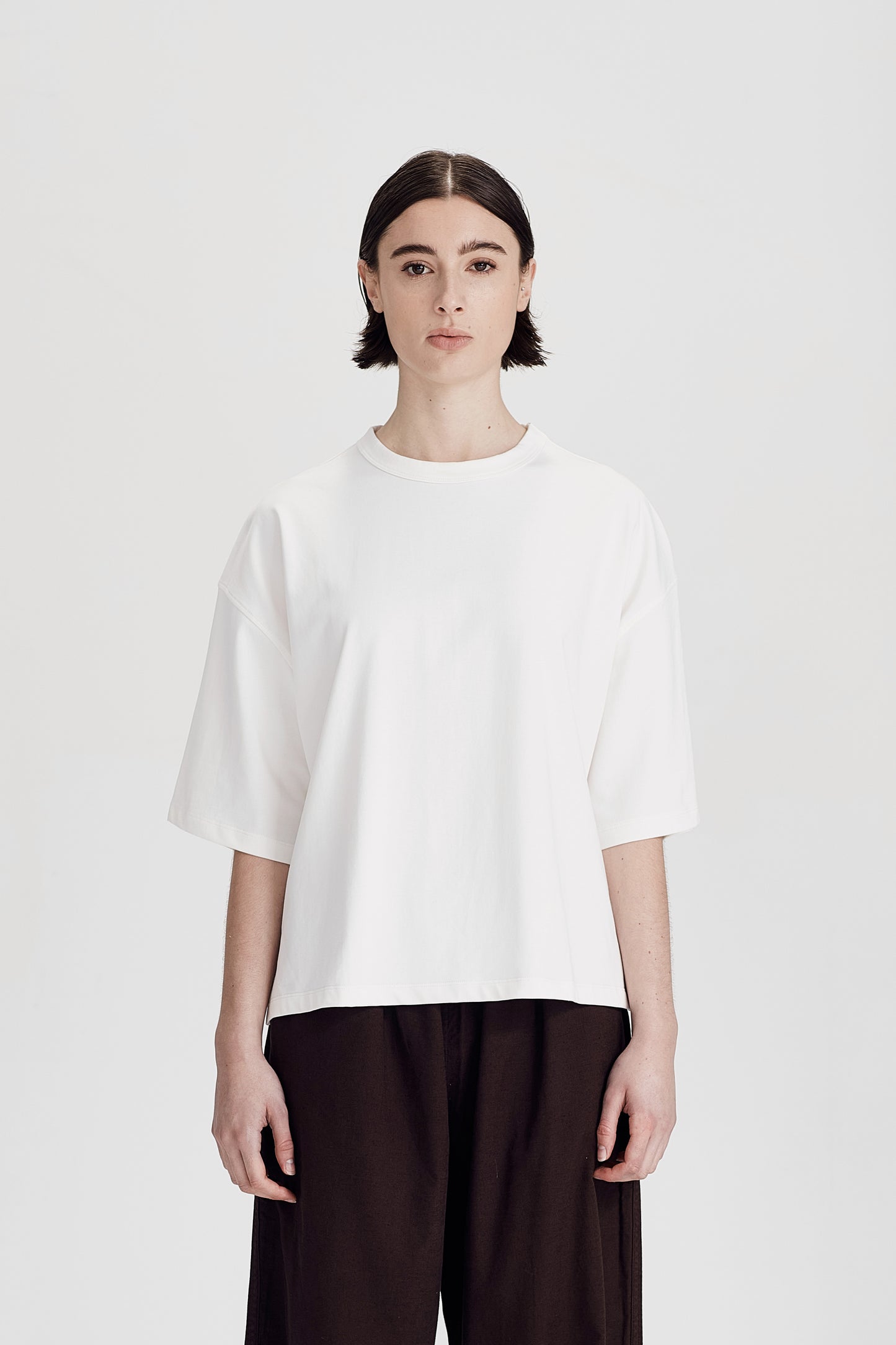 HEAVY BOXY TEE, WHITE