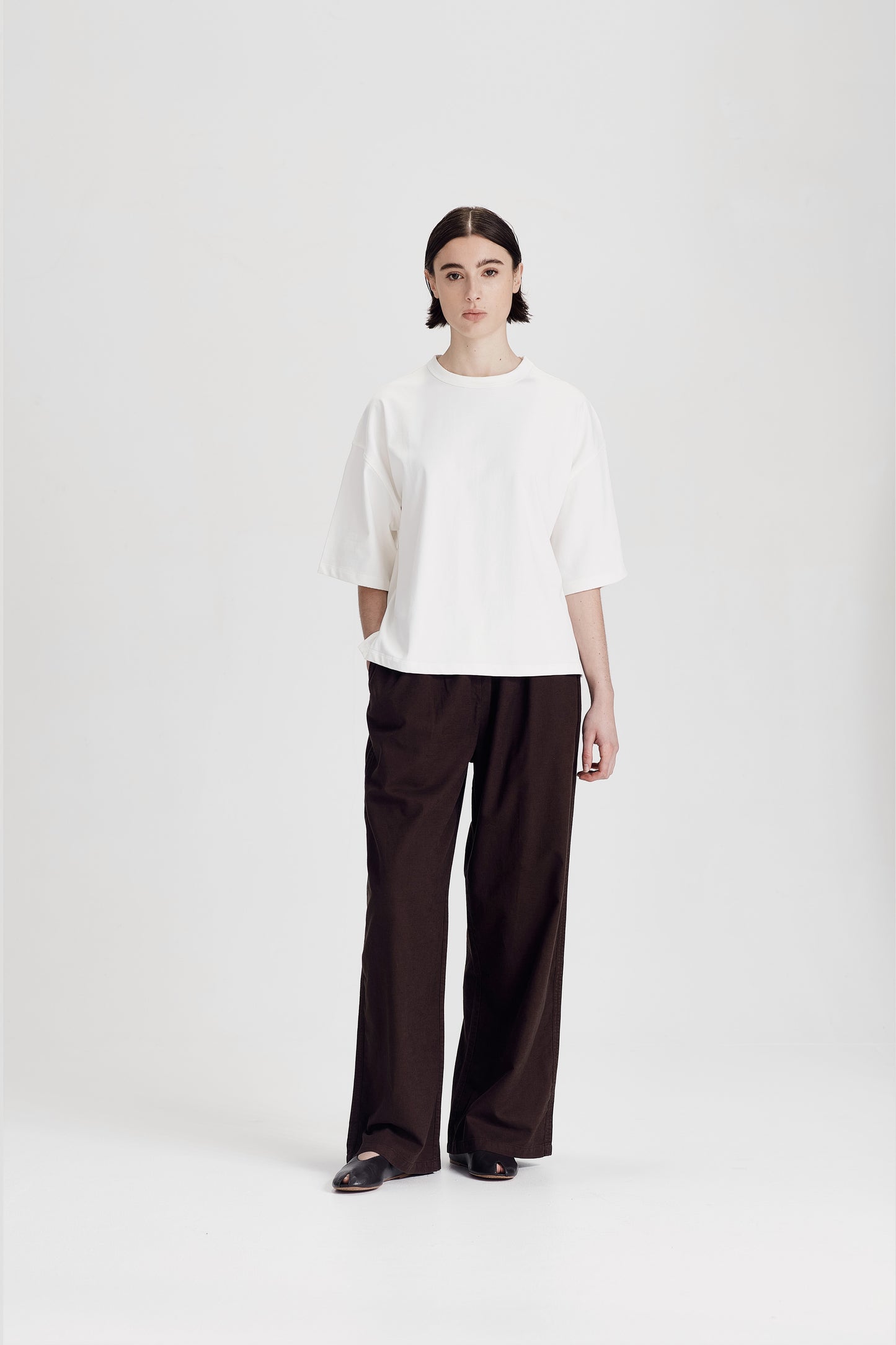 PULL ON PANT, COCOA