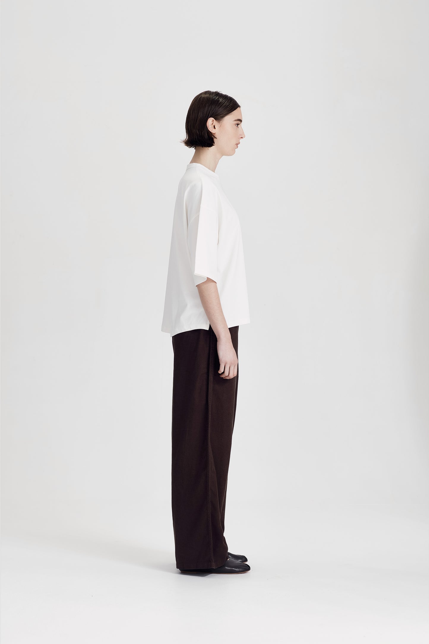 HEAVY BOXY TEE, WHITE