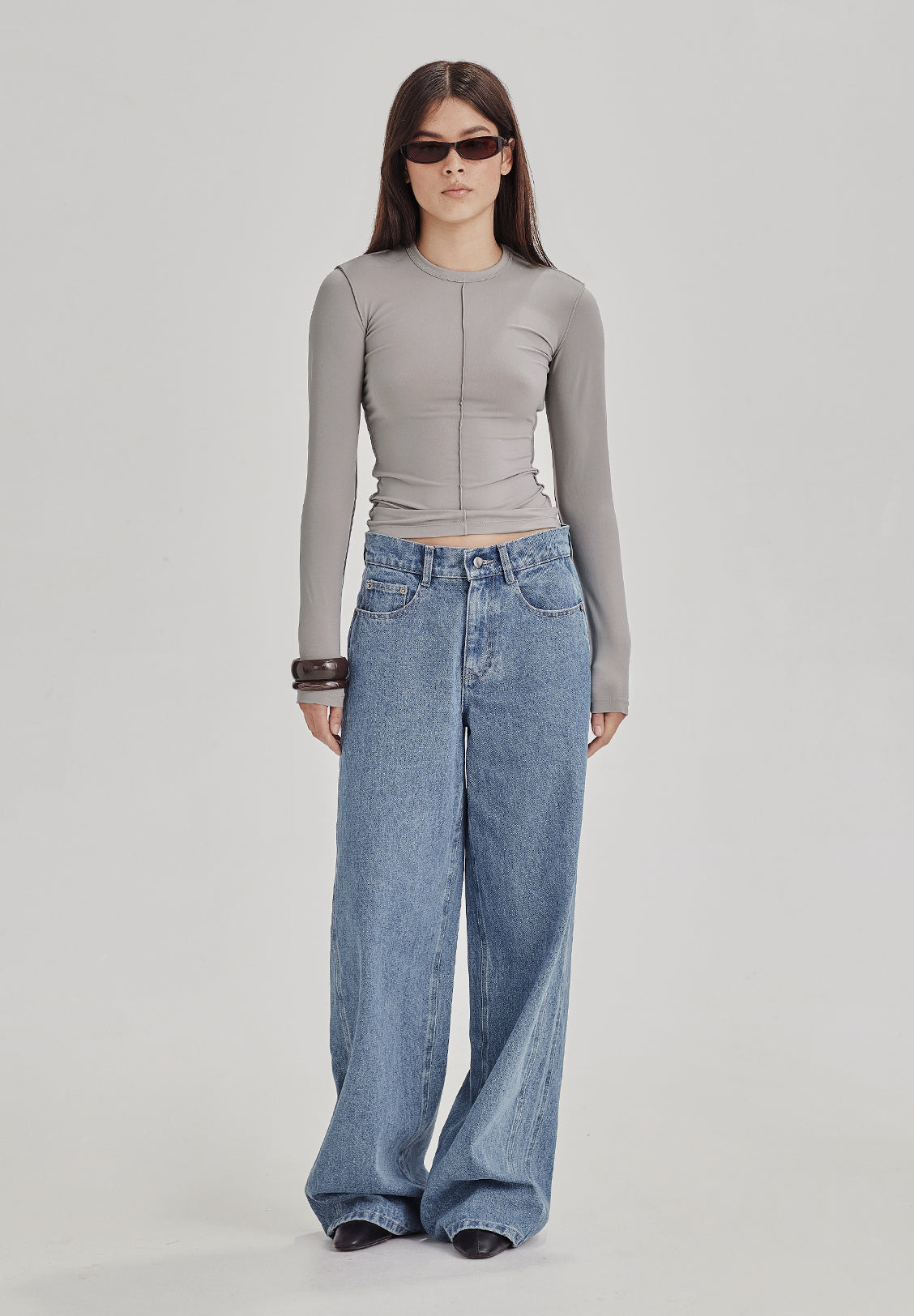 REVERSE LONGSLEEVE, ASH