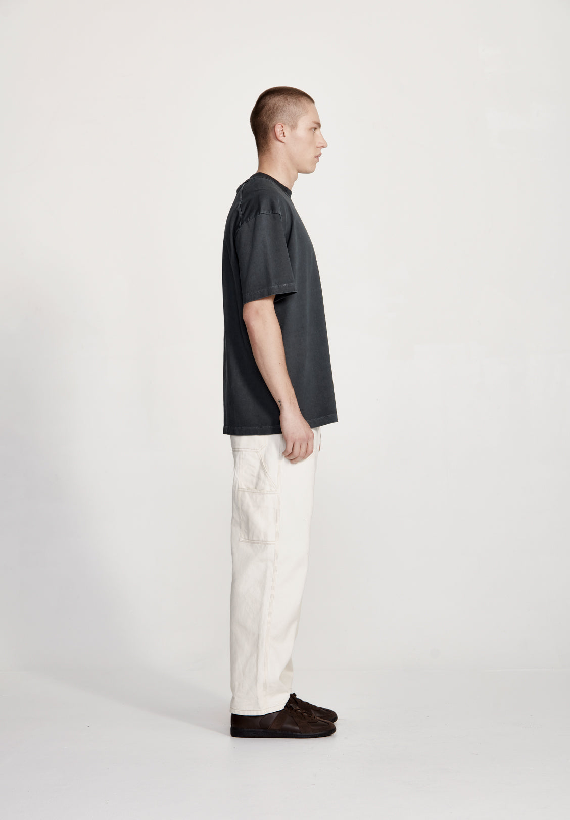 HEAVY JERSEY BOXY TEE, INK