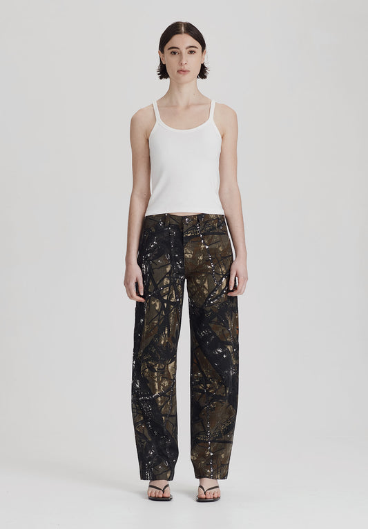 WOMENS BASE RIB THIN TANK, WHITE (available in Packs)