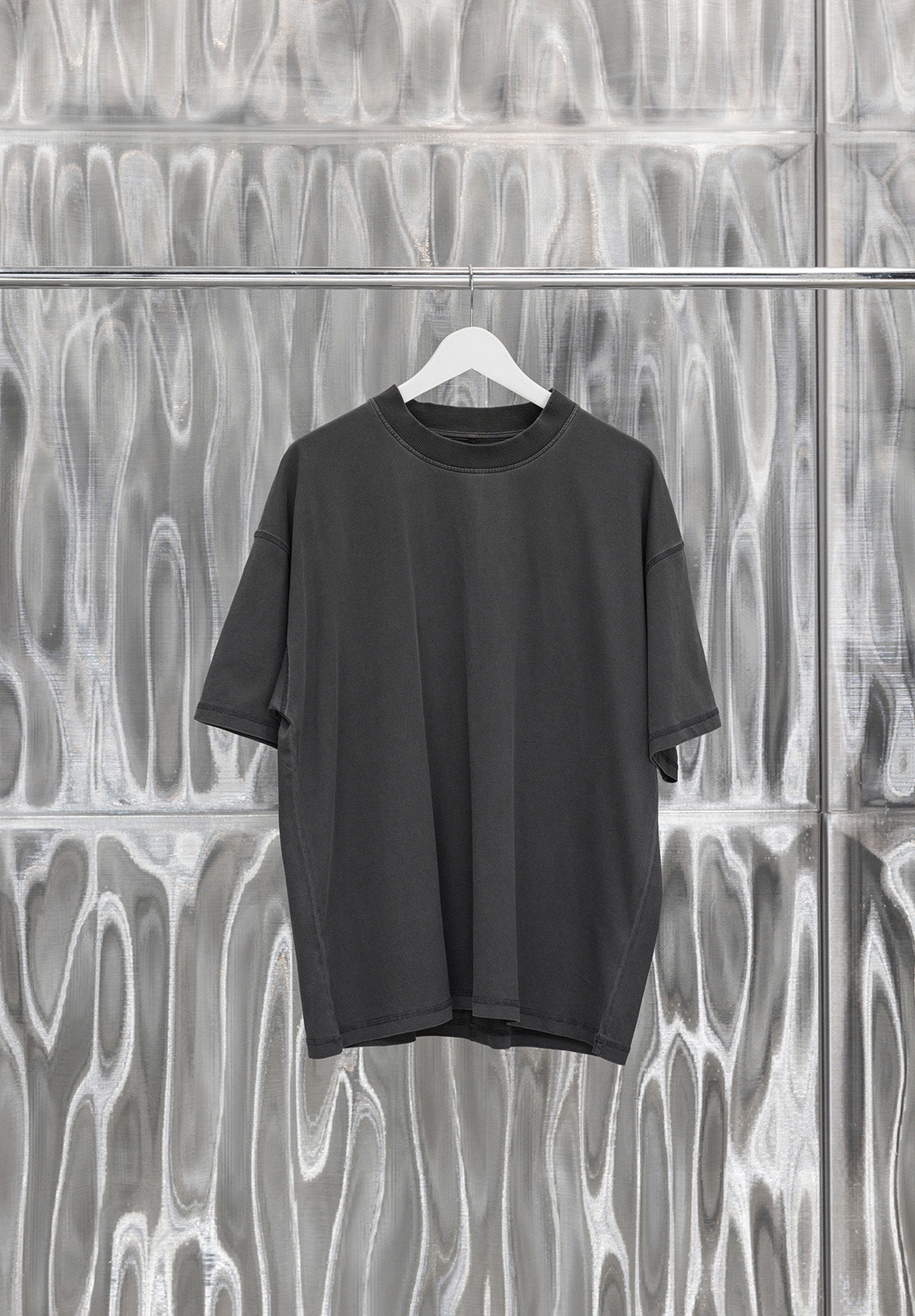 OVERSIZED TEE, VINTAGE GREY