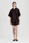 BOYFRIEND SHIRT, COCOA