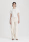 HEMP JERSEY CLASSIC TEE, RICE WHITE