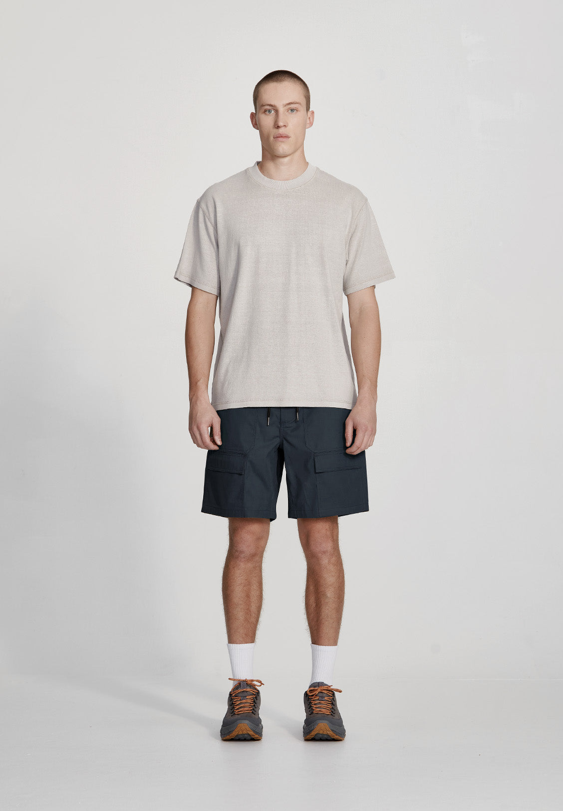 DRILL UTILITY SHORT, NAVY