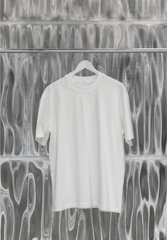 HEAVY JERSEY BOXY TEE, WHITE