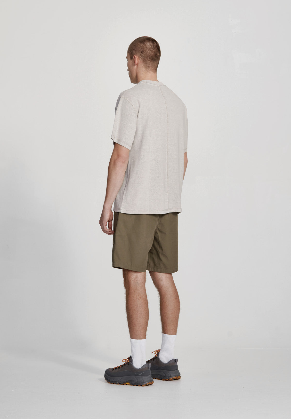 DRILL UTILITY SHORT, KHAKI