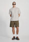 DRILL UTILITY SHORT, KHAKI