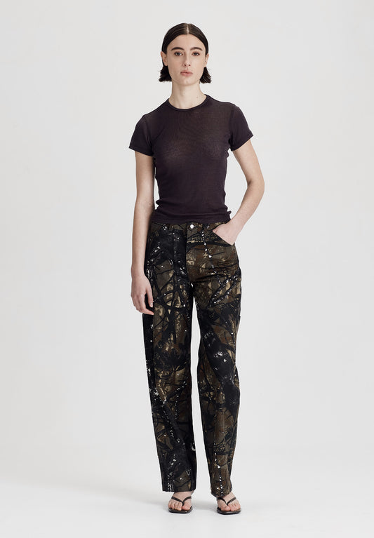 ULTRAFINE SS LAYER TEE, BLACK