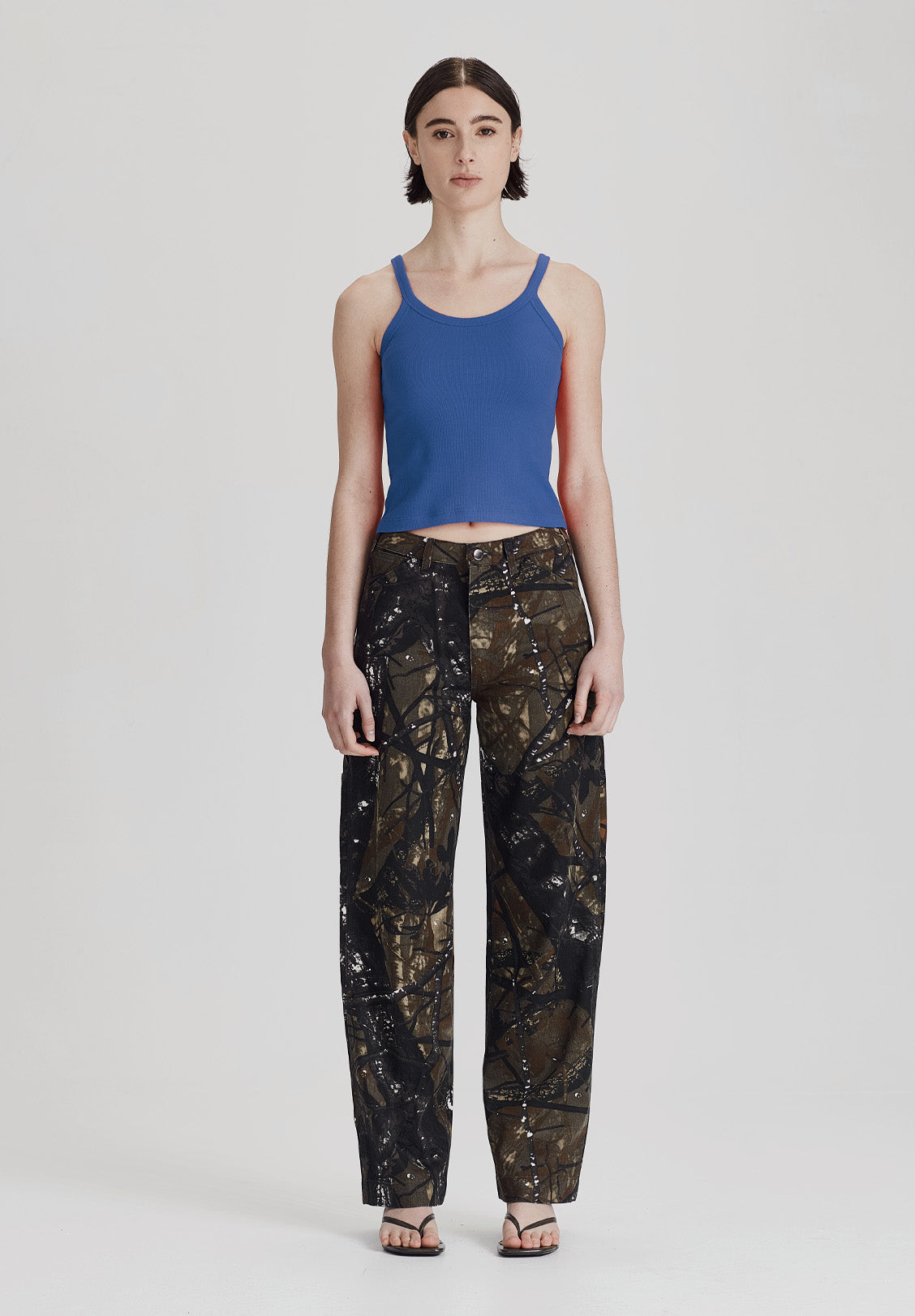 WOMENS BASE RIB THIN TANK, COLBOT