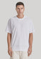 MENS RELAXED TEE, WHITE