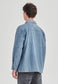 DENIM UTILITY SHACKET, MID BLUE RINSE