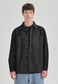 DRILL UTILITY SHACKET, VINTAGE BLACK