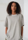 HEMP JERSEY BOY TEE, VINTAGE STONE