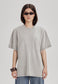 HEMP JERSEY BOY TEE, VINTAGE STONE