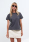 WOMENS CLASSIC TEE, RIVER