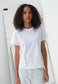 WOMENS CLASSIC TEE, WHITE