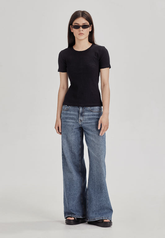 BASE RIB SS, BLACK