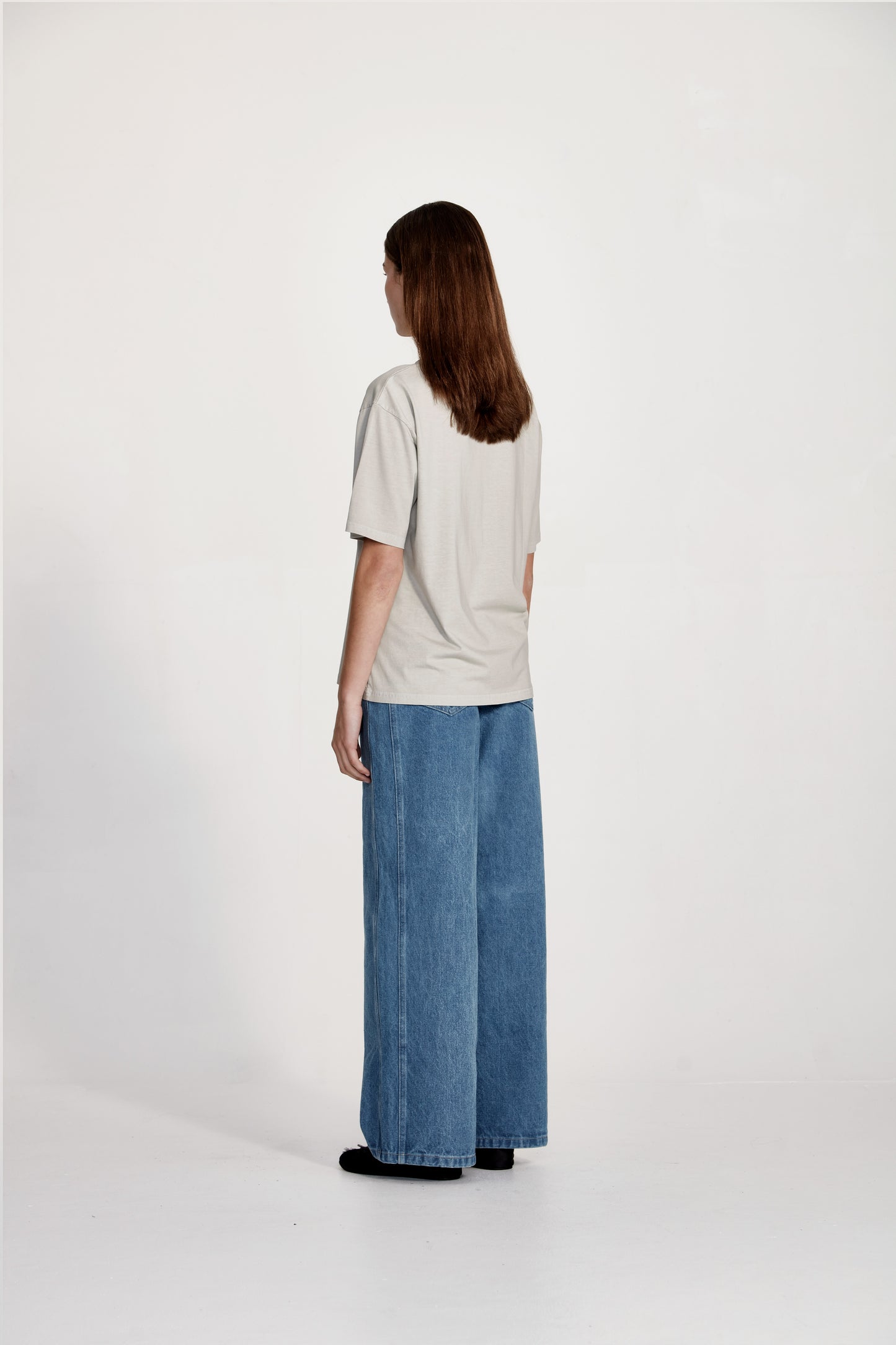 WOMENS RELAXED TEE, STONE