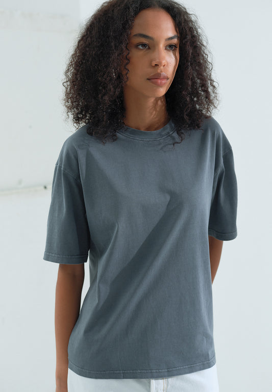 WOMENS RELAXED TEE, STORMY