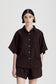 BOYFRIEND SHIRT, COCOA