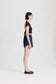 BOYFRIEND SHORT, DARK CHAMBRAY