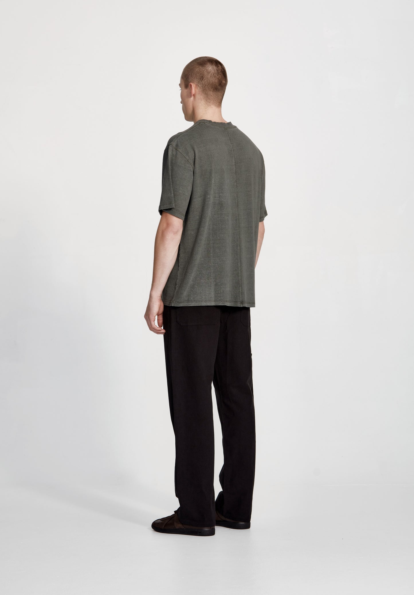 HEMP JERSEY STUDIO TEE, VINTAGE FOG