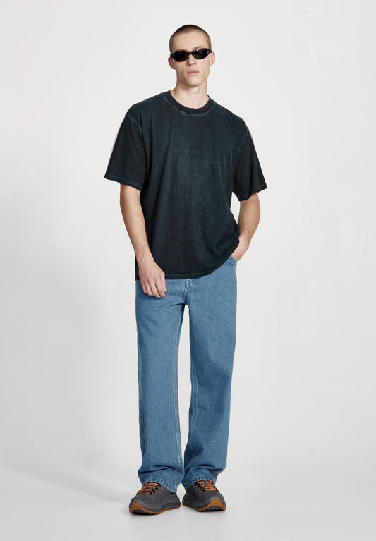 HEMP JERSEY STUDIO TEE, VINTAGE INK