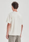 HEMP JERSEY SS TEE, RICE WHITE