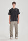 HEMP JERSEY SS TEE, VINTAGE BLACK