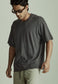 HEMP JERSEY SS TEE, VINTAGE GREY