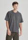 HEMP JERSEY SS TEE, VINTAGE GREY