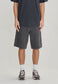 MENS CARPENTER SHORT, VINTAGE GREY