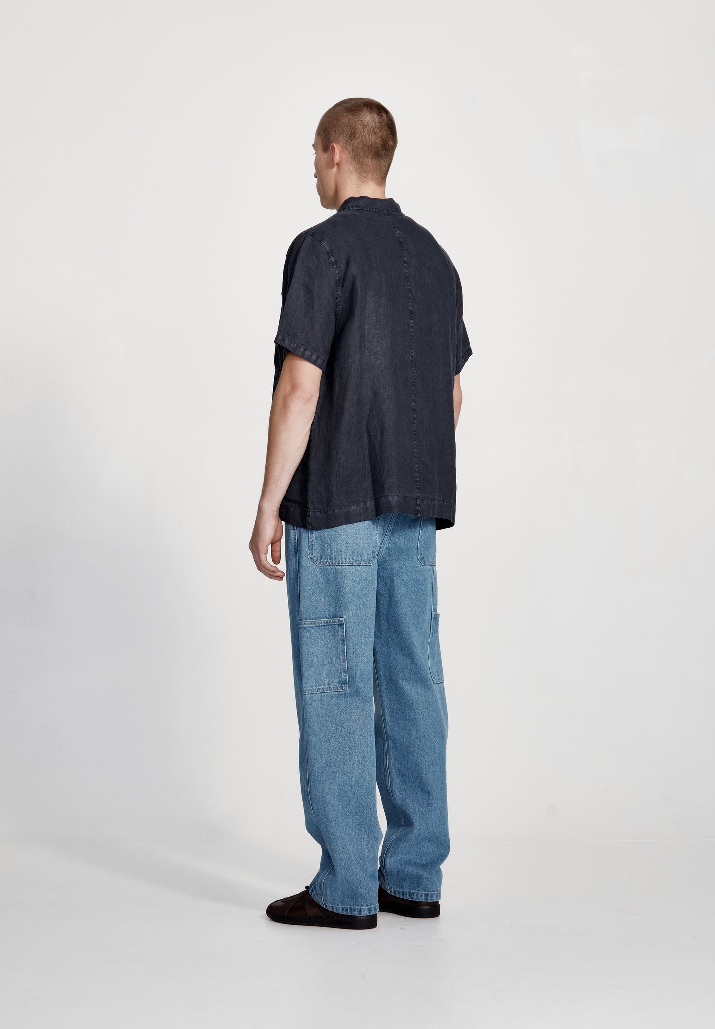 CAMPUS SS SHIRT, VINTAGE MIDNIGHT